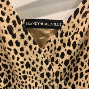 Leopord Brandy Melville Top - BRAND NEW!